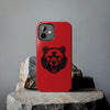 Freedom Life Blood Red Grizzly Tough Phone Case